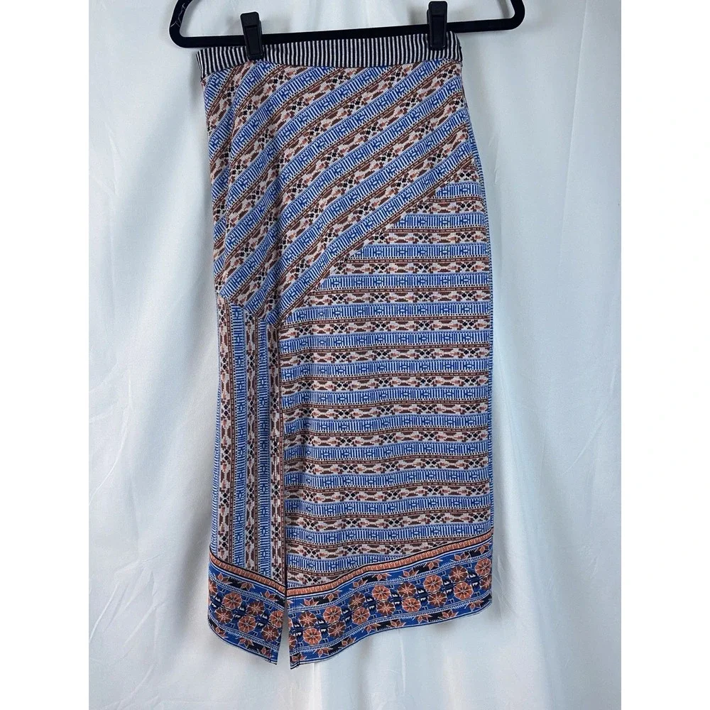 Anthropologie Akemi + Kin Asymmetrical Knit Lined Skirt‎ Women's Size XS